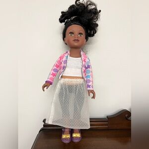 (2/$50) Beautiful 18” Chavonne Journey Doll